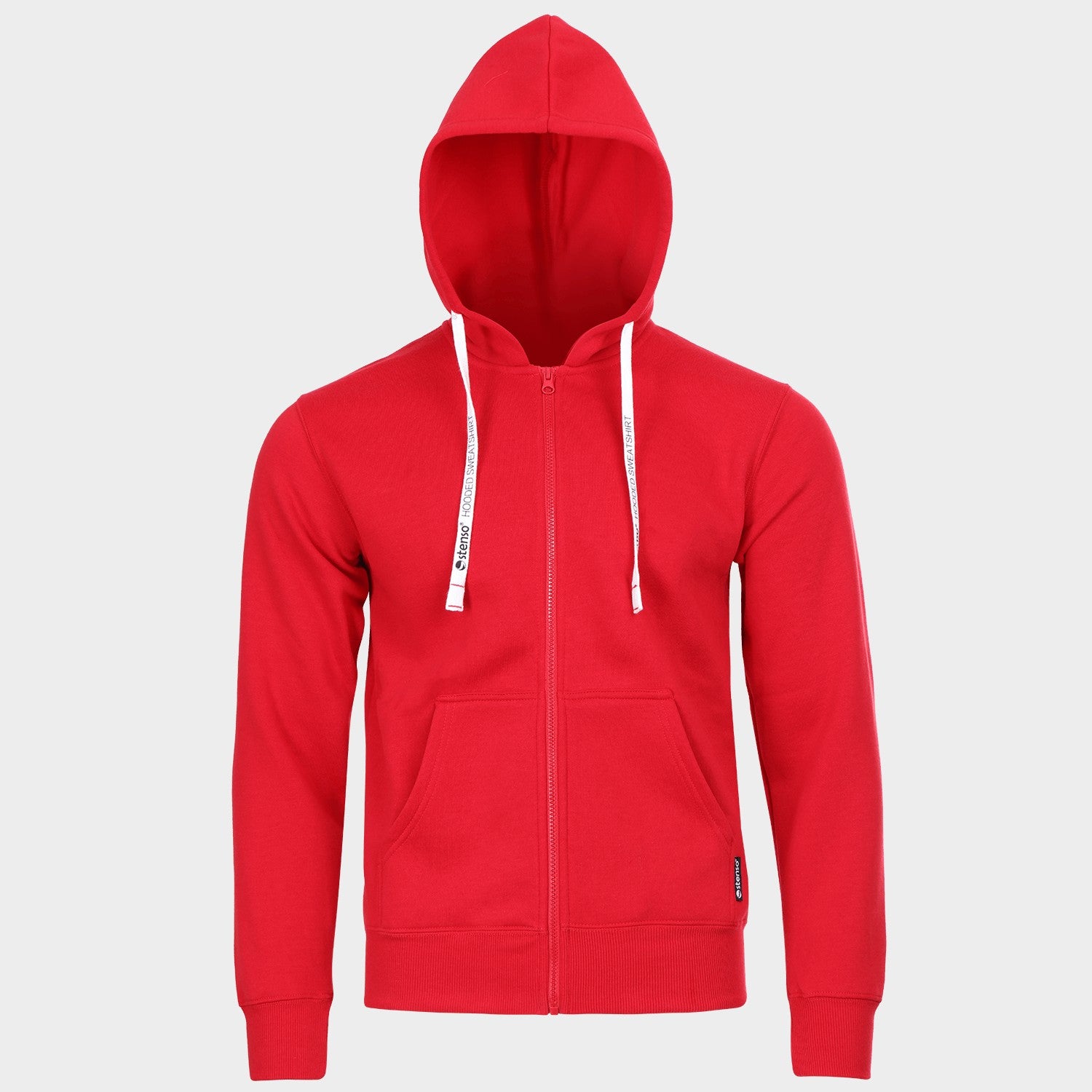 Ζακέτα φούτερ REMO RED - 3