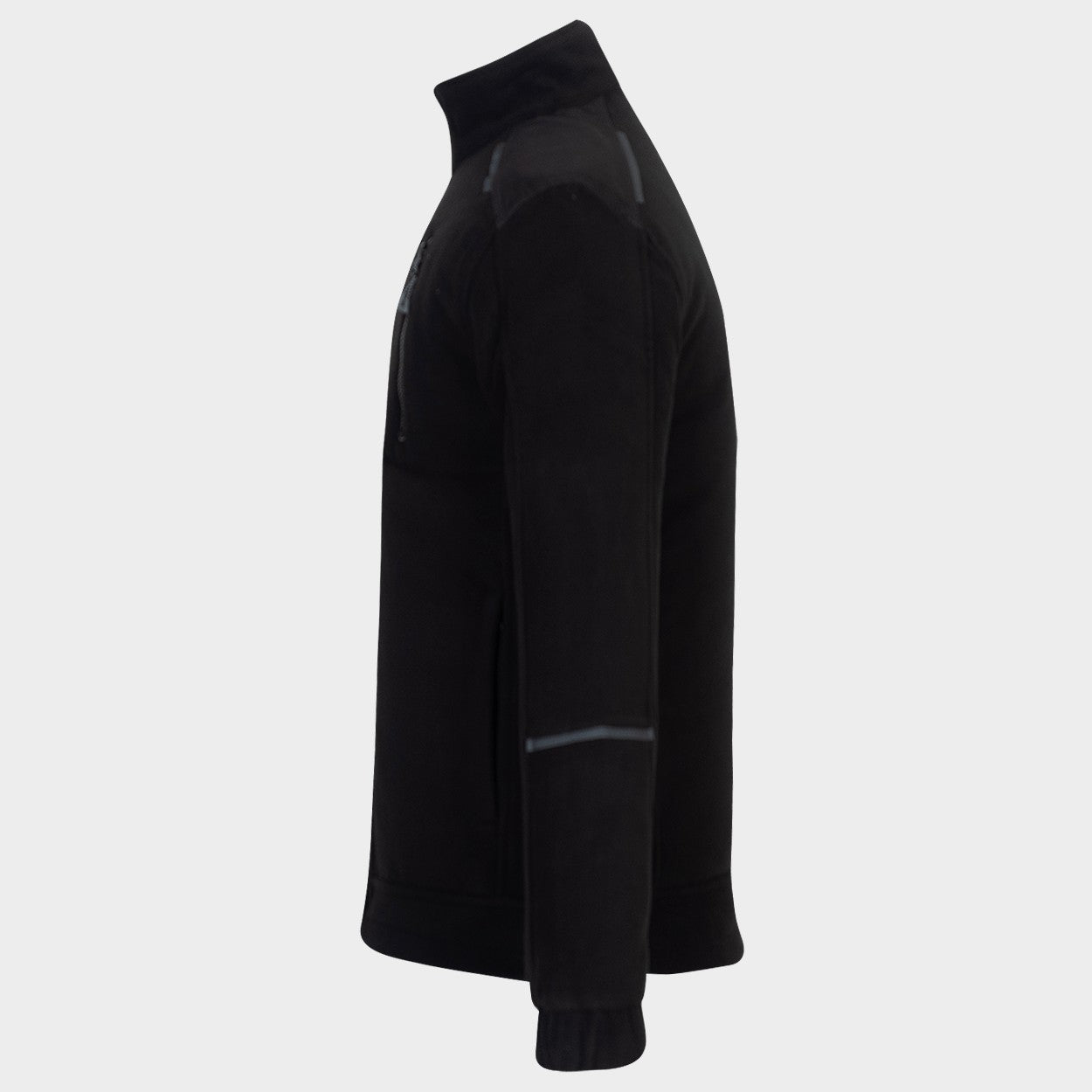 Ζακέτα φλιζ REVOLT FLEECE BLACK - 3