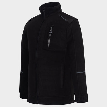 Ζακέτα φλιζ REVOLT FLEECE BLACK - 4