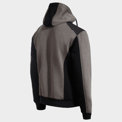 Ζακέτα φούτερ REVOLT MELANGE GREY - 5
