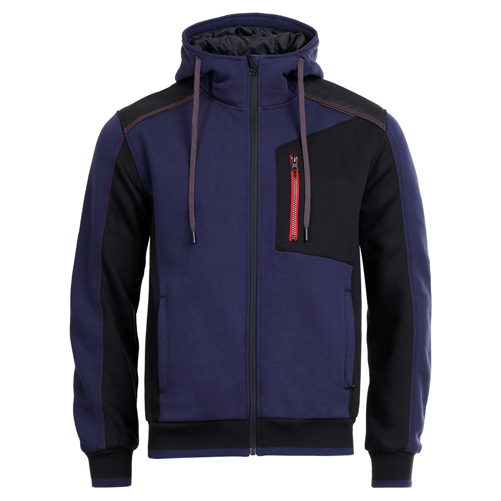 Суитшърт REVOLT NAVY BLUE/BLACK - 1