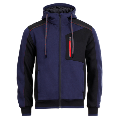 Суитшърт REVOLT NAVY BLUE/BLACK - 1