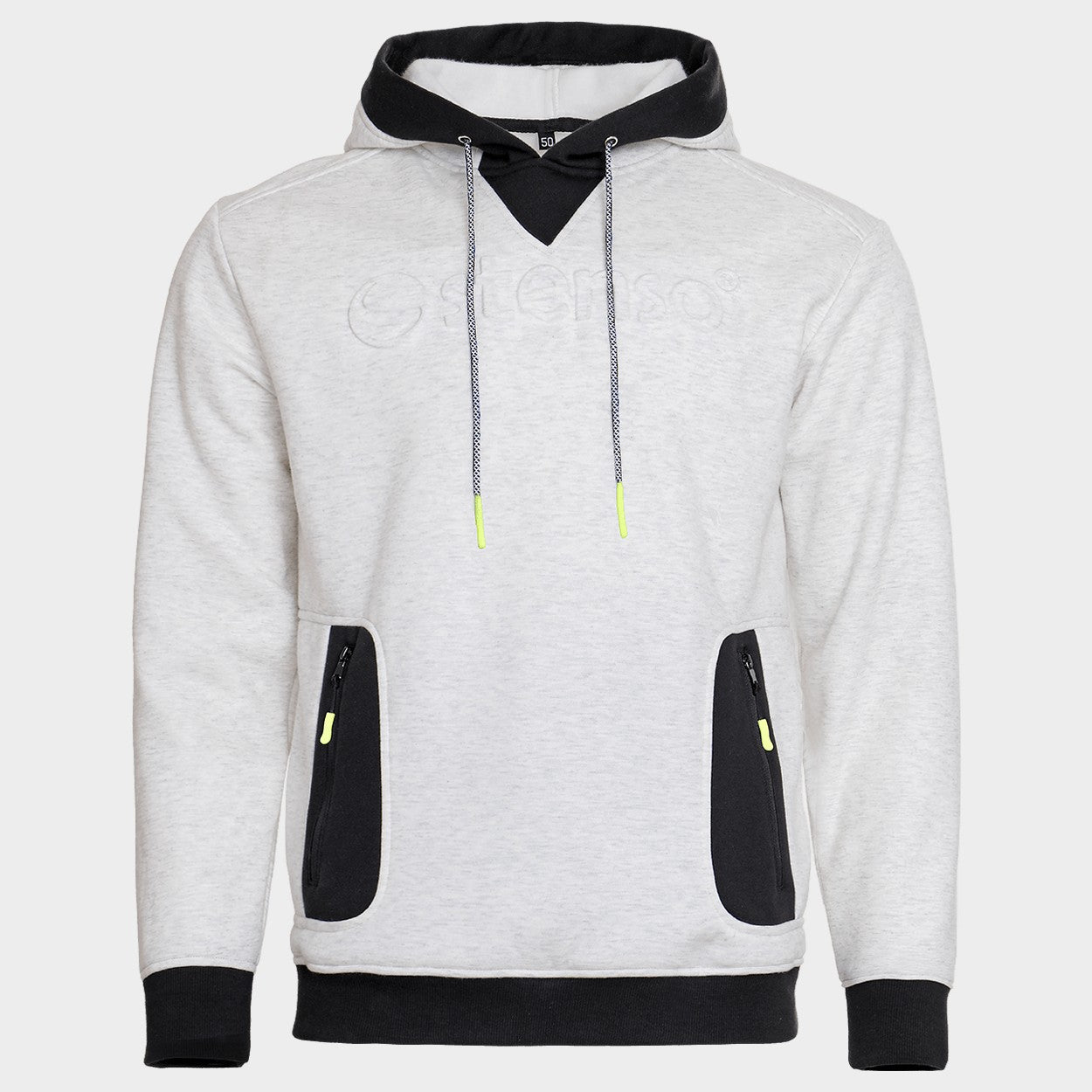 Φούτερ STENSO 3D PRINT LIGHT GREY - 1