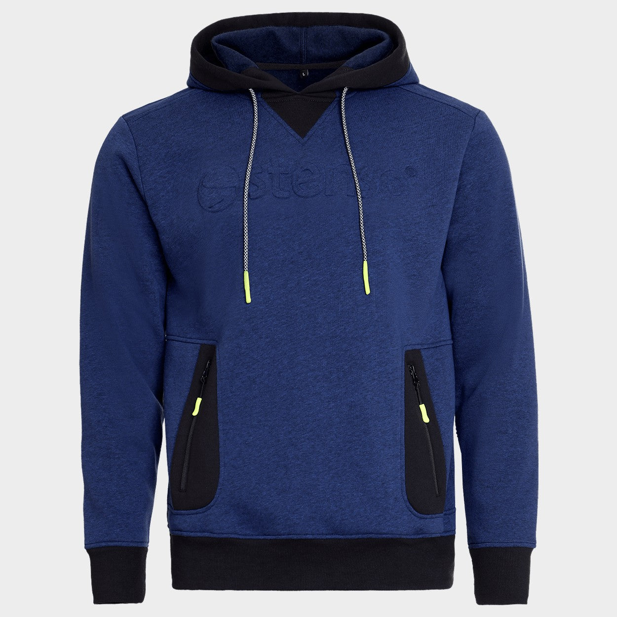 Суитшърт STENSO 3D PRINT NAVY BLUE - 1