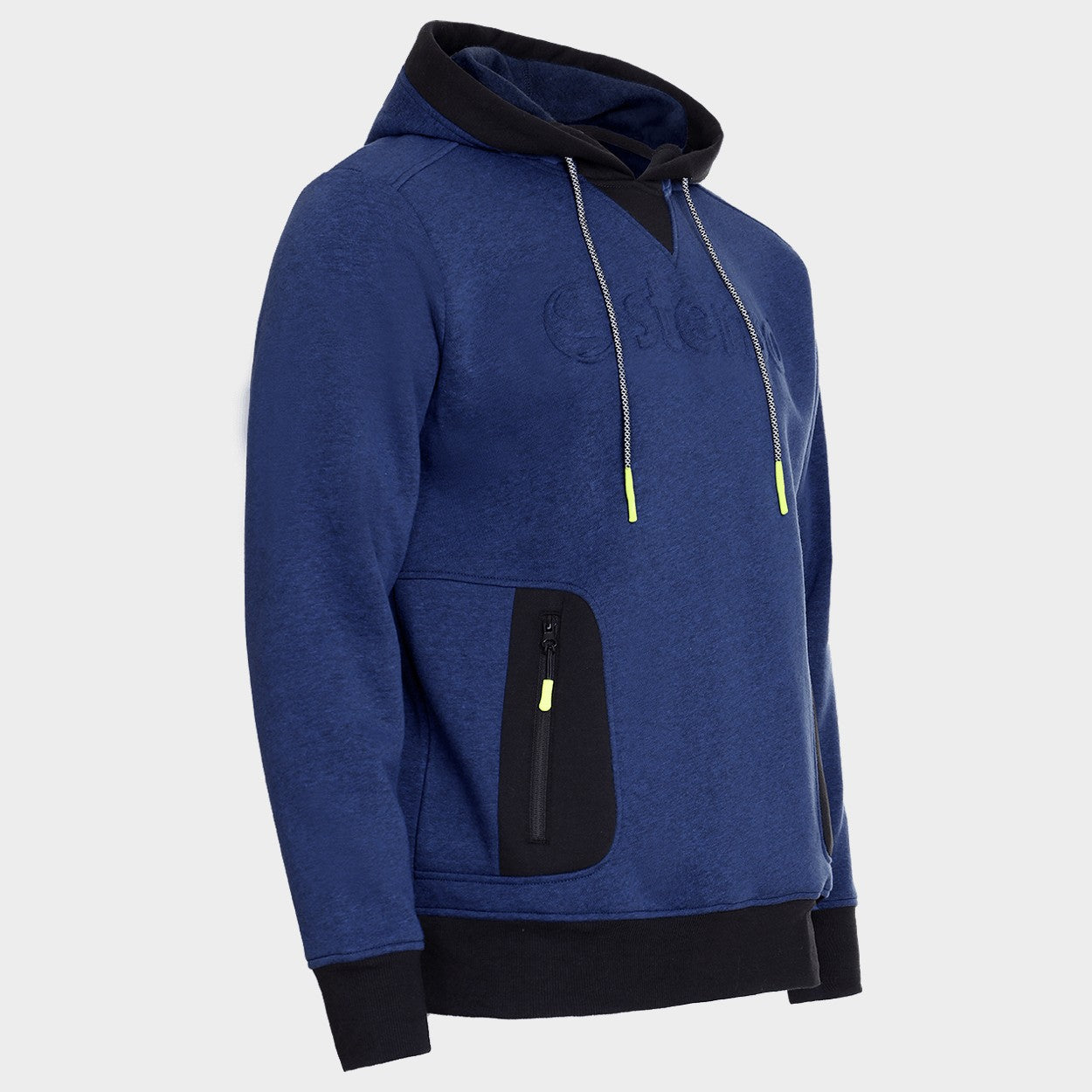 Суитшърт STENSO 3D PRINT NAVY BLUE - 3