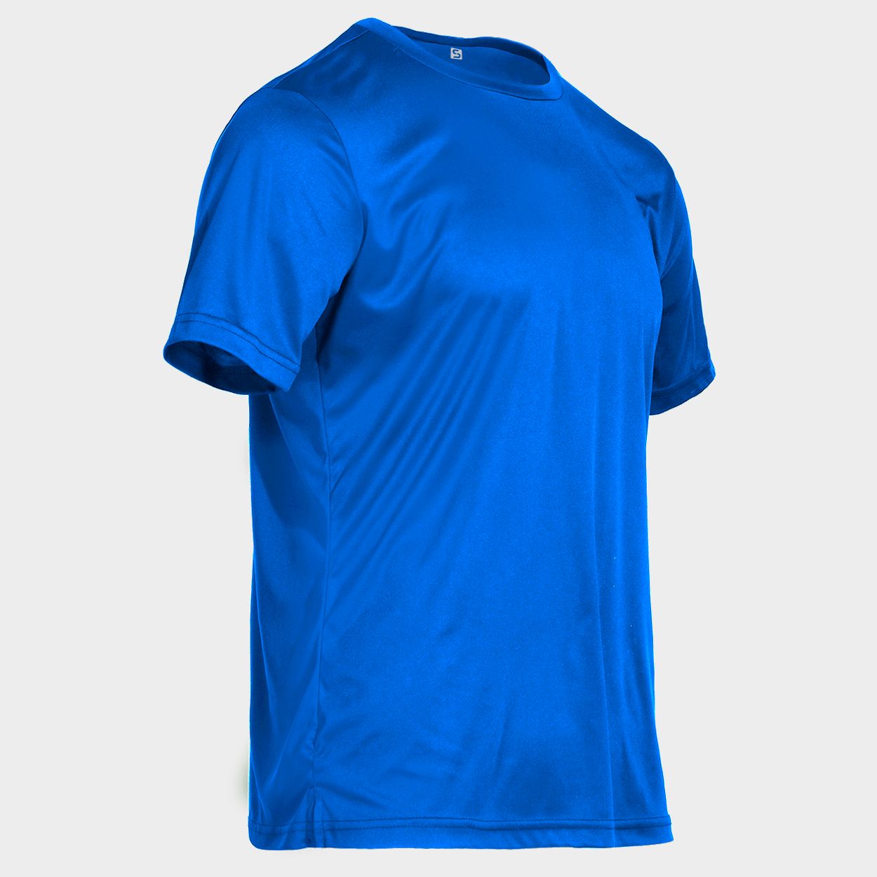 Κοντομάνικη μπλούζα FIT ROYAL BLUE - 5