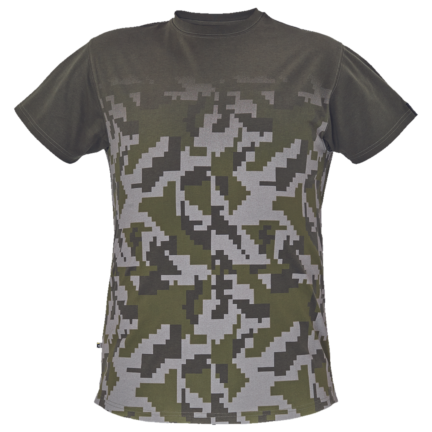 Κοντομάνικη μπλούζα NEURUM DARK GREEN