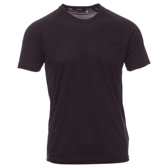 Κοντομάνικη μπλούζα PAYPER RUNNER BLACK