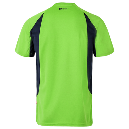 T-Shirt VELILLA GREEN/NAVY BLUE - 2