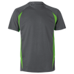 Tricou VELILLA GRI/VERDE - 1