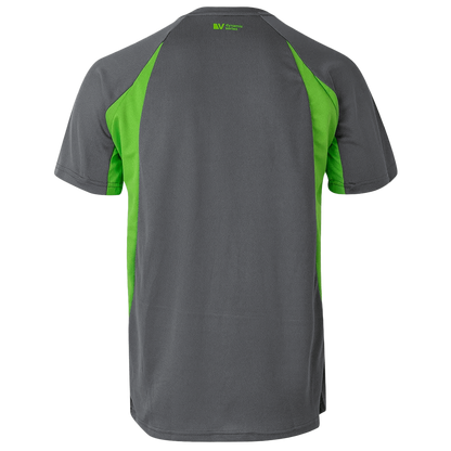 Tricou VELILLA GRI/VERDE - 2