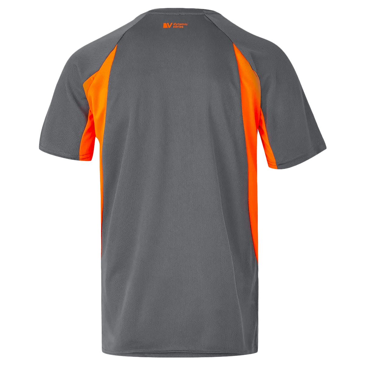 Κοντομάνικη μπλούζα VELILLA GREY/ORANGE - 2