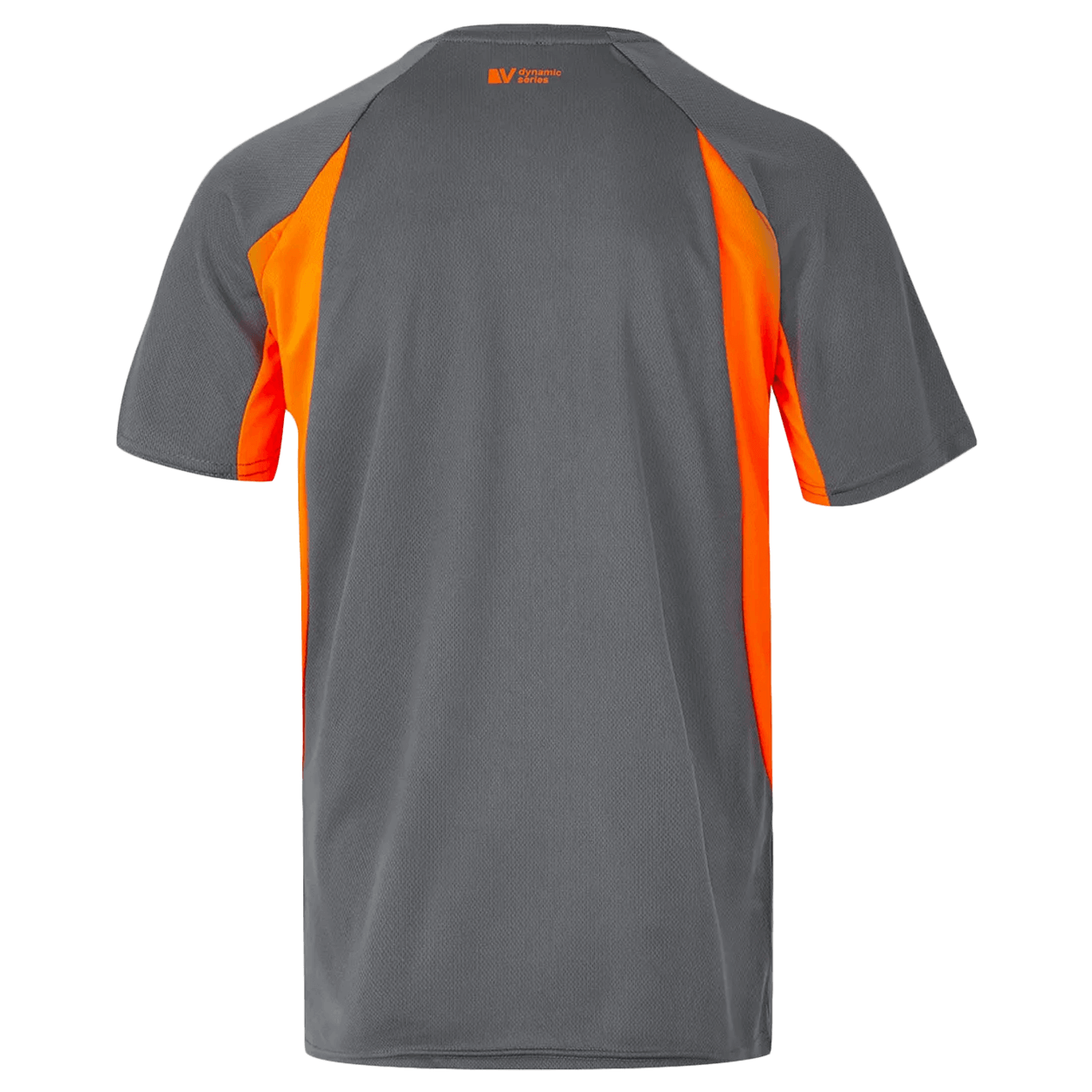 Κοντομάνικη μπλούζα VELILLA GREY/ORANGE - 2