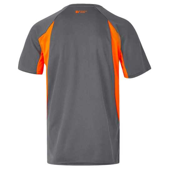 T-Shirt VELILLA GREY/ORANGE - 2