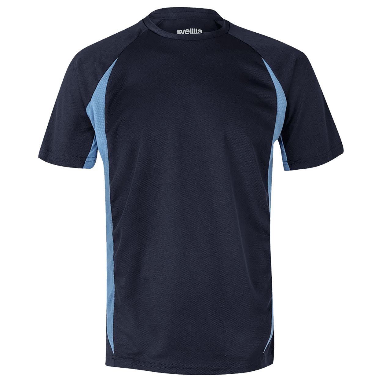 Тениска VELILLA NAVY BLUE/LIGHT BLUE - 1