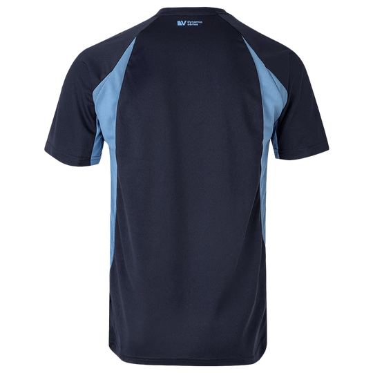 T-Shirt VELILLA NAVY BLUE/LIGHT BLUE - 2
