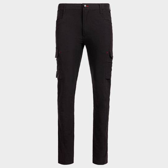 Работен панталон VIGOR BLACK/RED - 1