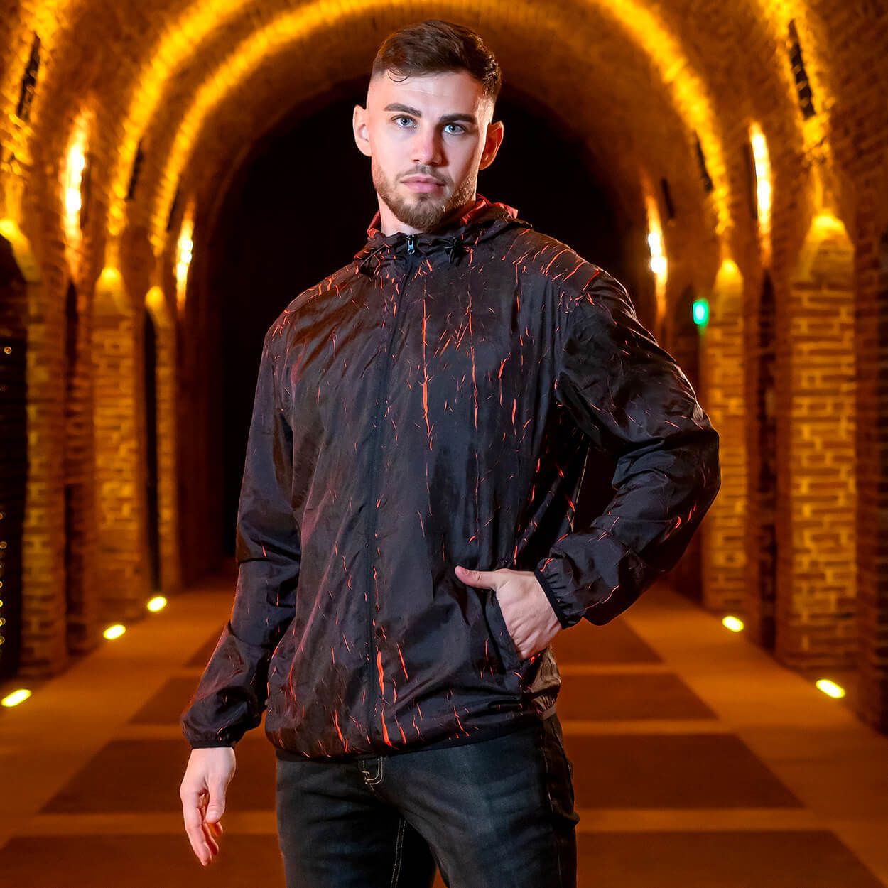 Waterproof jacket LAVA MAN - 2