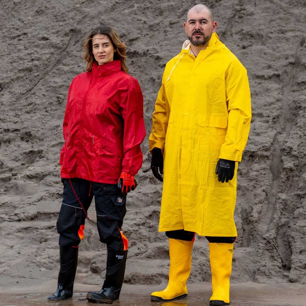Waterproof jacket RONY II RED - 2