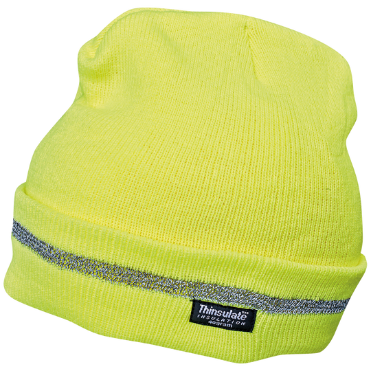 Плетена шапка TURIA HV YELLOW