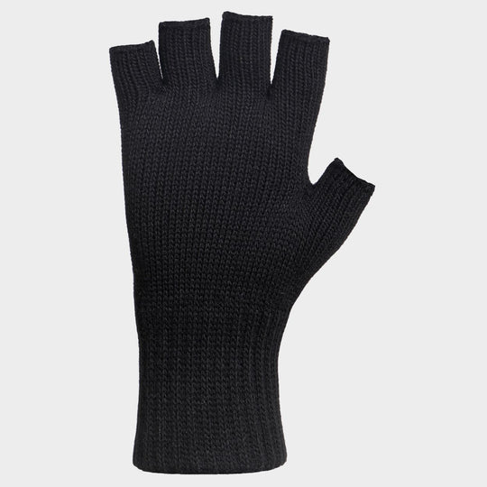 Women's fingerless gloves PARRY BLACK - 2