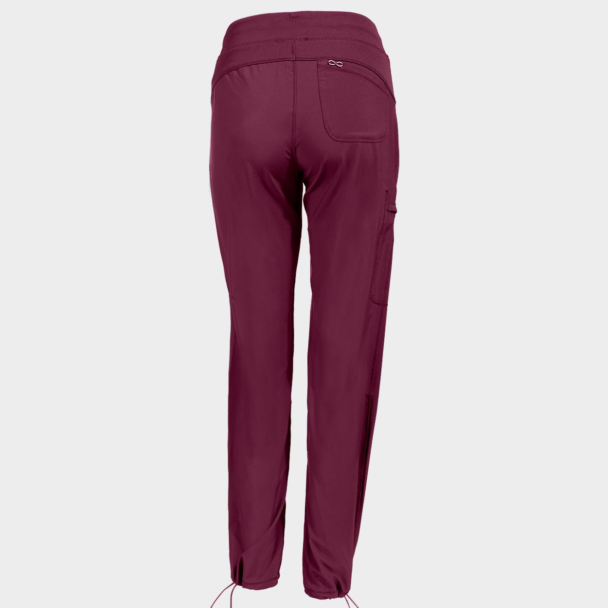 Γυναικείο ιατρικό παντελόνι CHEROKEE BORDEAUX CKE1123A - 2