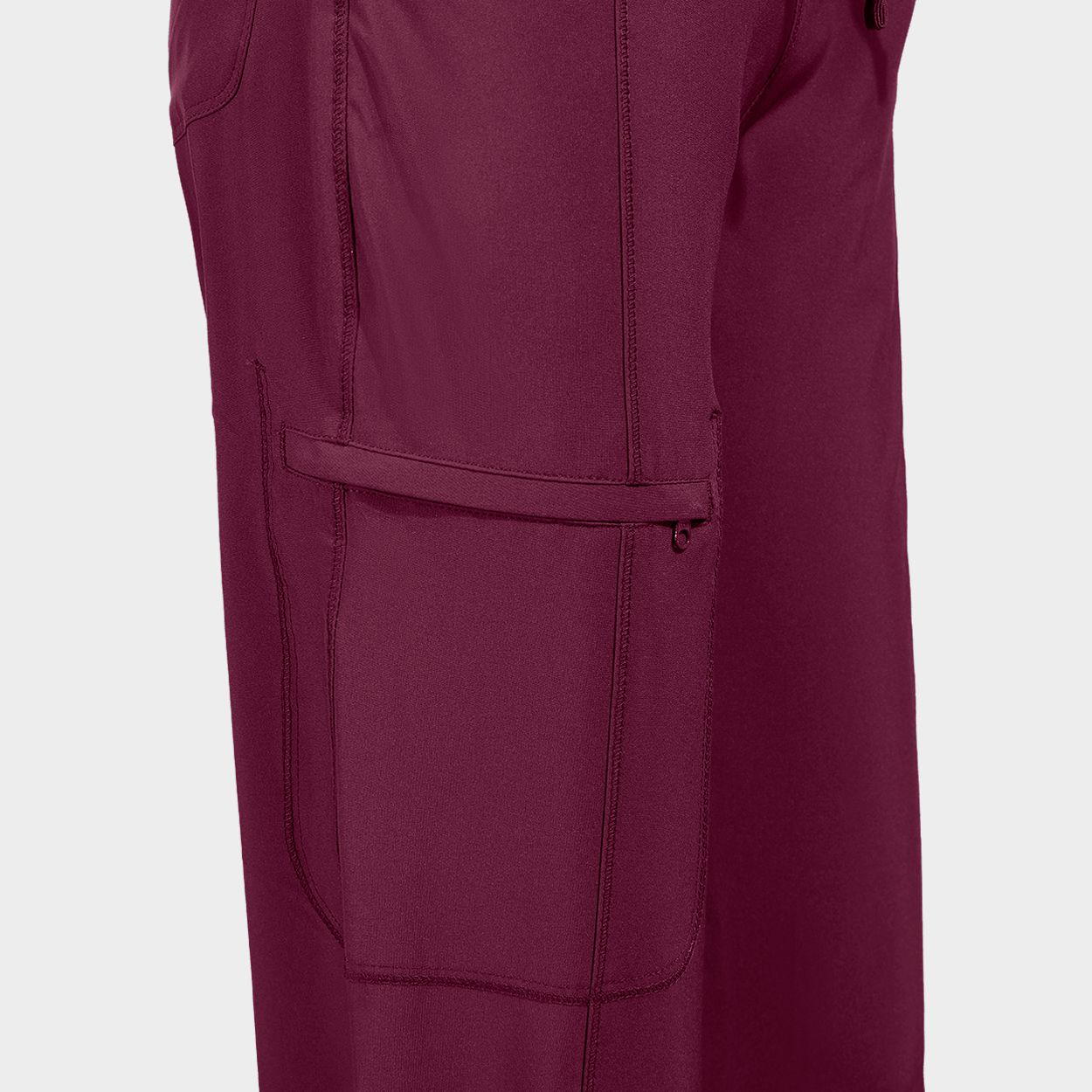 Γυναικείο ιατρικό παντελόνι CHEROKEE BORDEAUX CKE1123A - 5