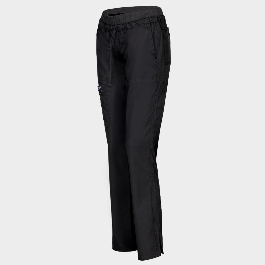 Дамски медицински панталон CHEROKEE MR TAPERED BLACK WWE105 - 4