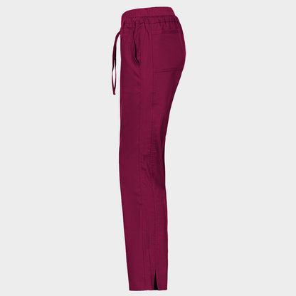Дамски медицински панталон CHEROKEE MR TAPERED BURGUNDY WWE105 - 4