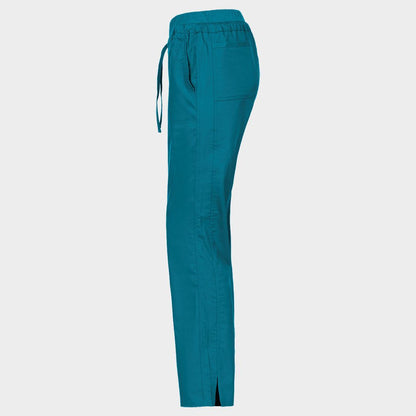 Pantaloni medicali de damă CHEROKEE MR TAPERED CARIBBEAN BLUE WWE105 - 4