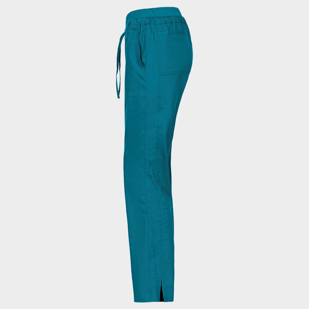 Pantaloni medicali de damă CHEROKEE MR TAPERED CARIBBEAN BLUE WWE105 - 5
