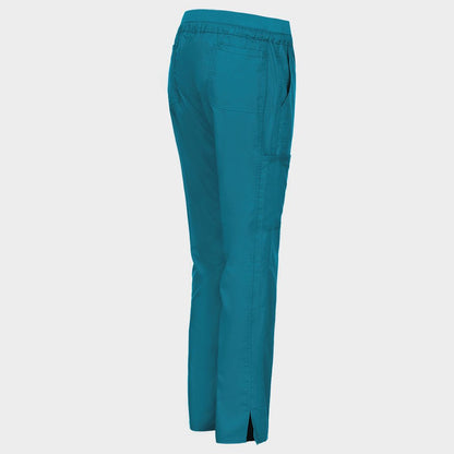 Pantaloni medicali de damă CHEROKEE MR TAPERED CARIBBEAN BLUE WWE105 - 6