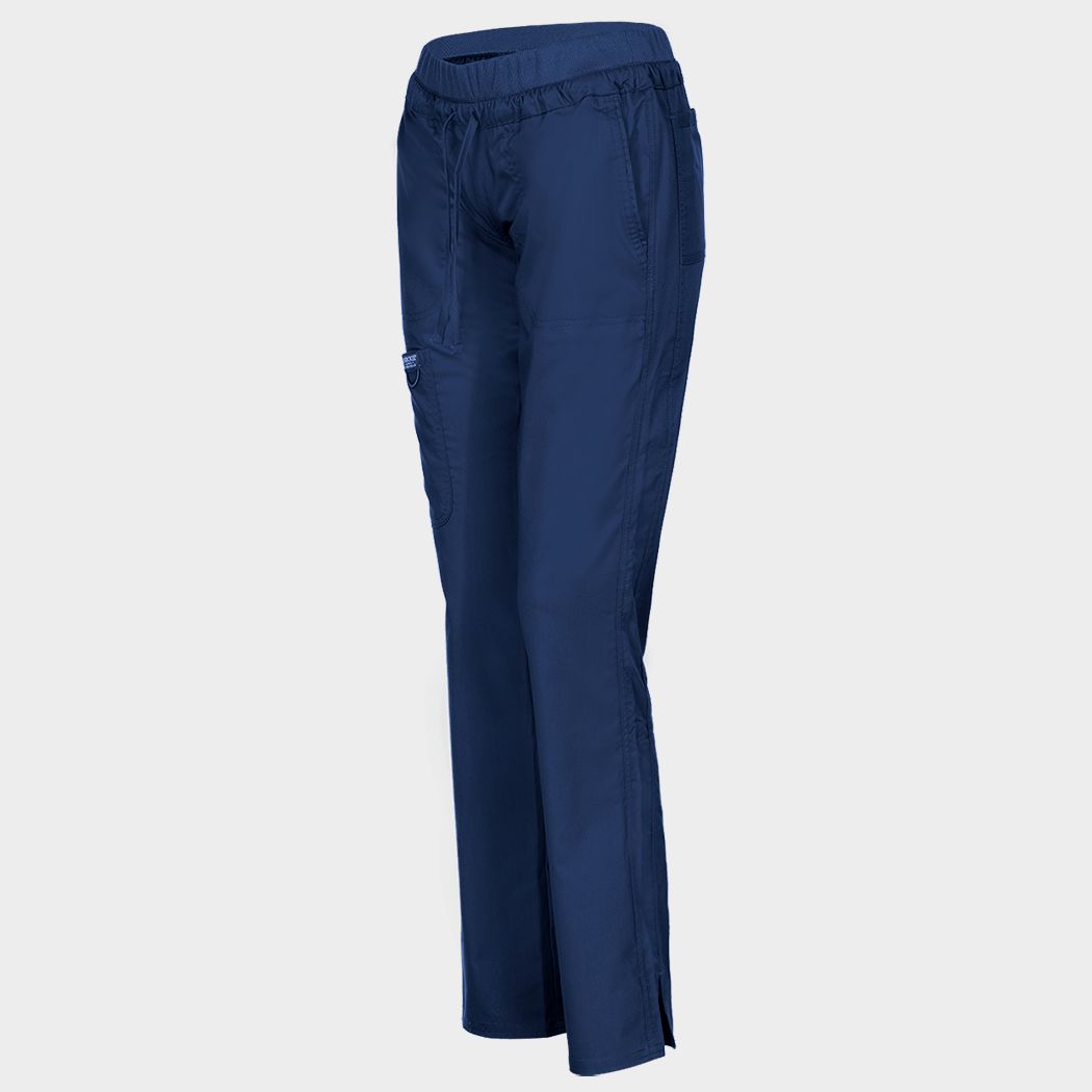 Women's medical pants CHEROKEE MR TAPERED NAVY WWE105 - 3
