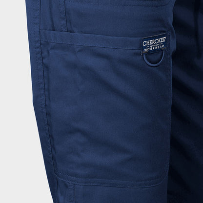 Women's medical pants CHEROKEE MR TAPERED NAVY WWE105 - 7