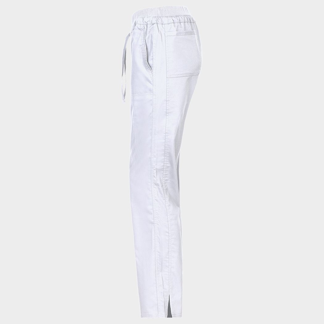 Pantaloni medicali de damă CHEROKEE MR TAPERED ALB WWE105 - 4