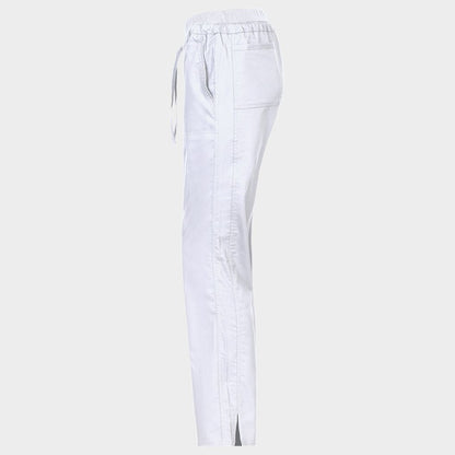 Pantaloni medicali de damă CHEROKEE MR TAPERED ALB WWE105 - 4