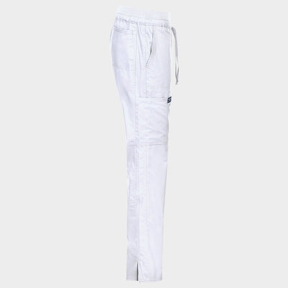Pantaloni medicali de damă CHEROKEE MR TAPERED ALB WWE105 - 6