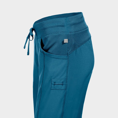 Women's medical pants CHEROKEE PETROL CKE1123A - 6