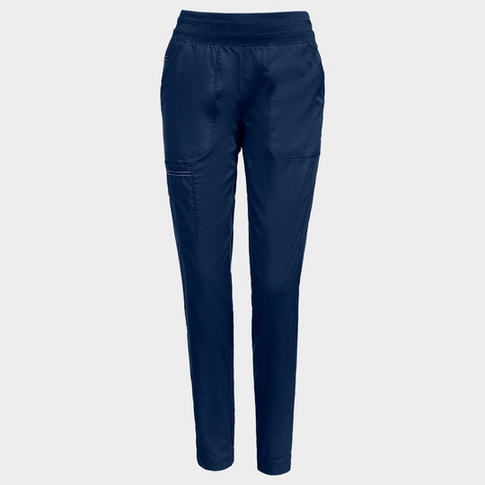 Women's medical trousers CHEROKEE R JOGGER DARK BLUE WWE011 - 1