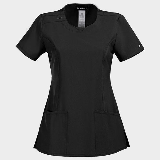 Дамска медицинска туника CHEROKEE ROUD BLACK CKE2624A - 1