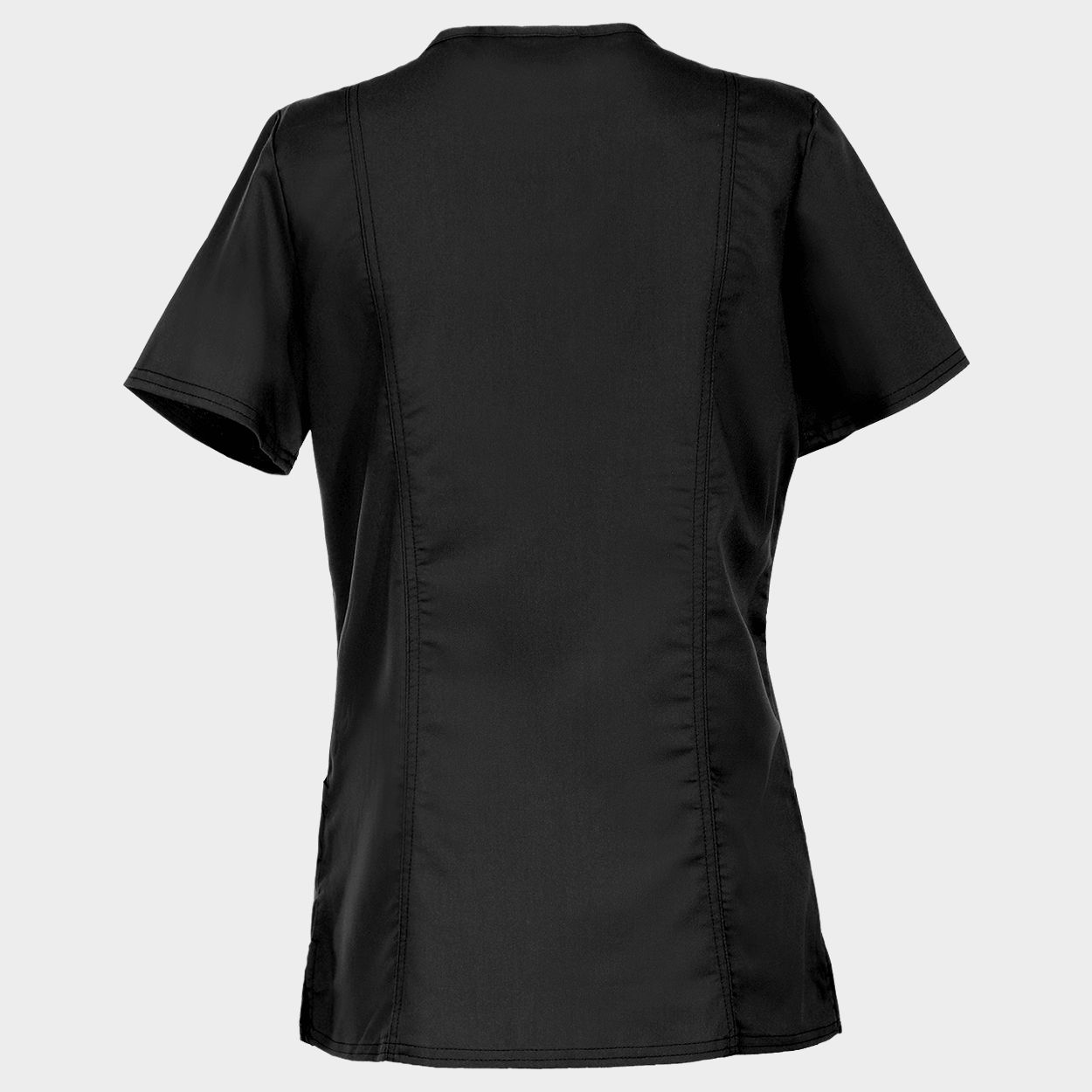 Women's medical tunic CHEROKEE V-NECK BLACK WWE620. - 2