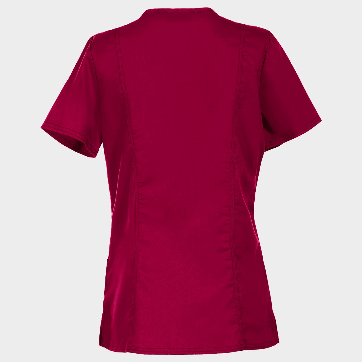 Γυναικεία ιατρική μπλούζα CHEROKEE V-NECK BURGUNDY WWE620 - 2