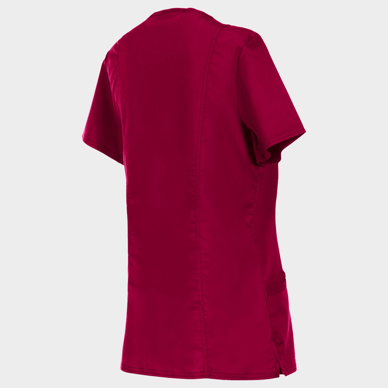 Γυναικεία ιατρική μπλούζα CHEROKEE V-NECK BURGUNDY WWE620 - 5