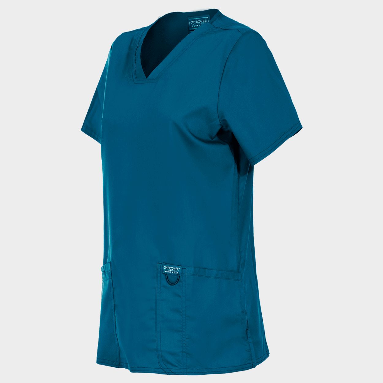 Дамска медицинска туника CHEROKEE V-NECK PETROL WWE620 - 3