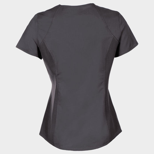 Дамска медицинска туника CHEROKEE V-NECK GREY WWE601 - 2
