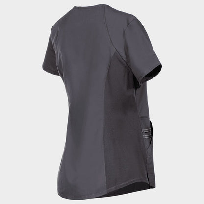 Γυναικεία ιατρική μπλούζα CHEROKEE V-NECK GREY WWE601 - 5