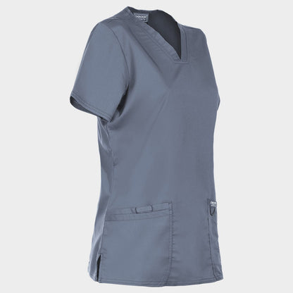 Tunică medicală de damă CHEROKEE V-NECK GRI WWE620 - 4