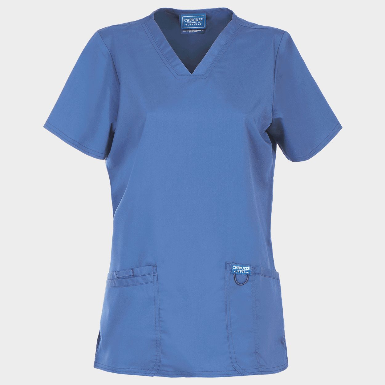 Γυναικεία ιατρική μπλούζα CHEROKEE V-NECK LIGHT BLUE WWE620 - 1