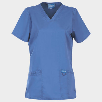 Γυναικεία ιατρική μπλούζα CHEROKEE V-NECK LIGHT BLUE WWE620 - 1