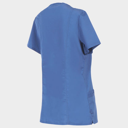 Γυναικεία ιατρική μπλούζα CHEROKEE V-NECK LIGHT BLUE WWE620 - 5